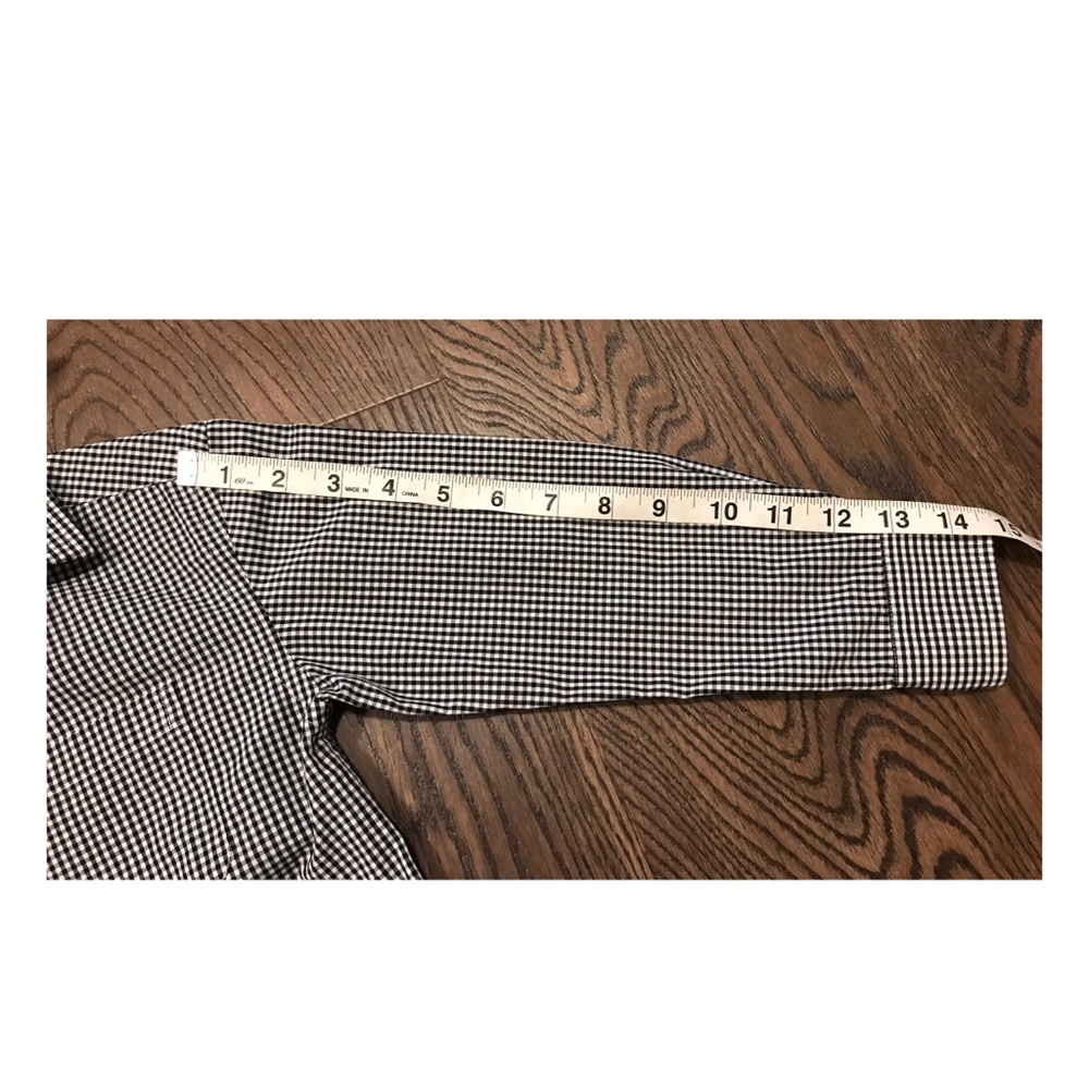 CAT&JACK LONG SLEEVE BUTTON UP SHIRT SIZE XS 4/5 - Picture 4 of 4